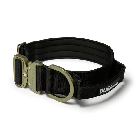 Collier Tactique 5cm – Signature – Army Green - Dog De Rue