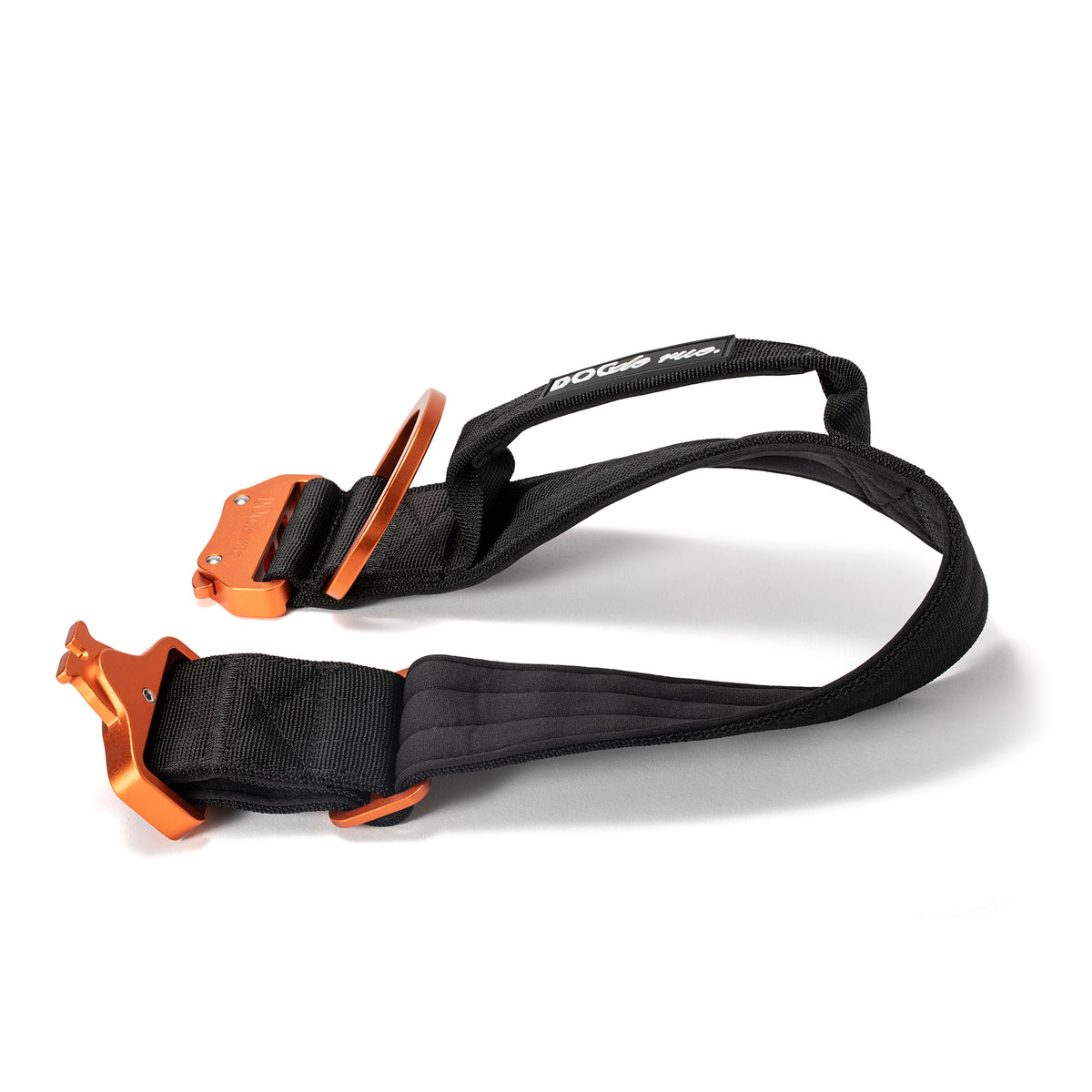 Collier Tactique 5cm – Signature – Hot Orange - Dog De Rue