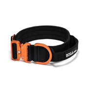 Collier Tactique 5cm – Signature – Hot Orange - Dog De Rue