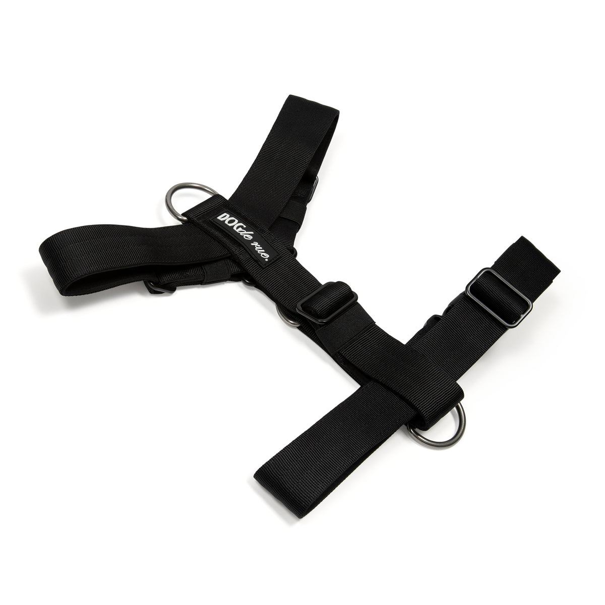 Harnais Anti - Traction - Élite Noir - Dog De Rue