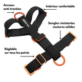 Harnais Anti-Traction – Signature – Hot Orange - Dog De Rue