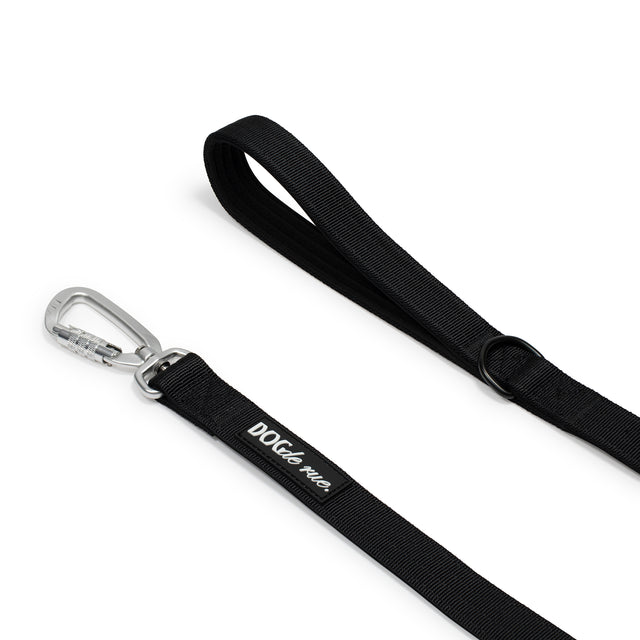 Laisse Tactique - Élite Noir - Dog De Rue